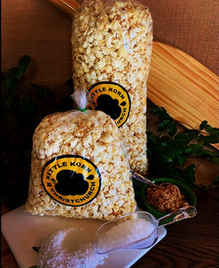 Salty Sweet Kettle Korn Christchurch popcorn kettle corn in Small and Large bags.